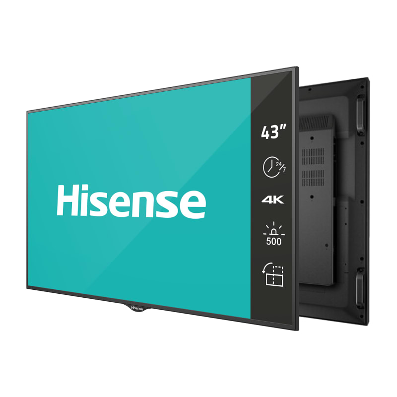 Hisense 43 Inch TV 4K UHD Smart TV, With Dolby Vision HDR
