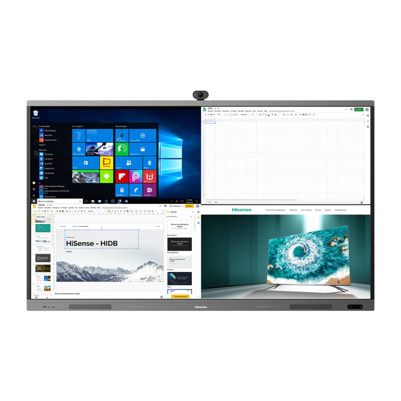 Hisense ディスプレイ モニター 本体 65” Advanced Interactive Display (with optional plug-in camera