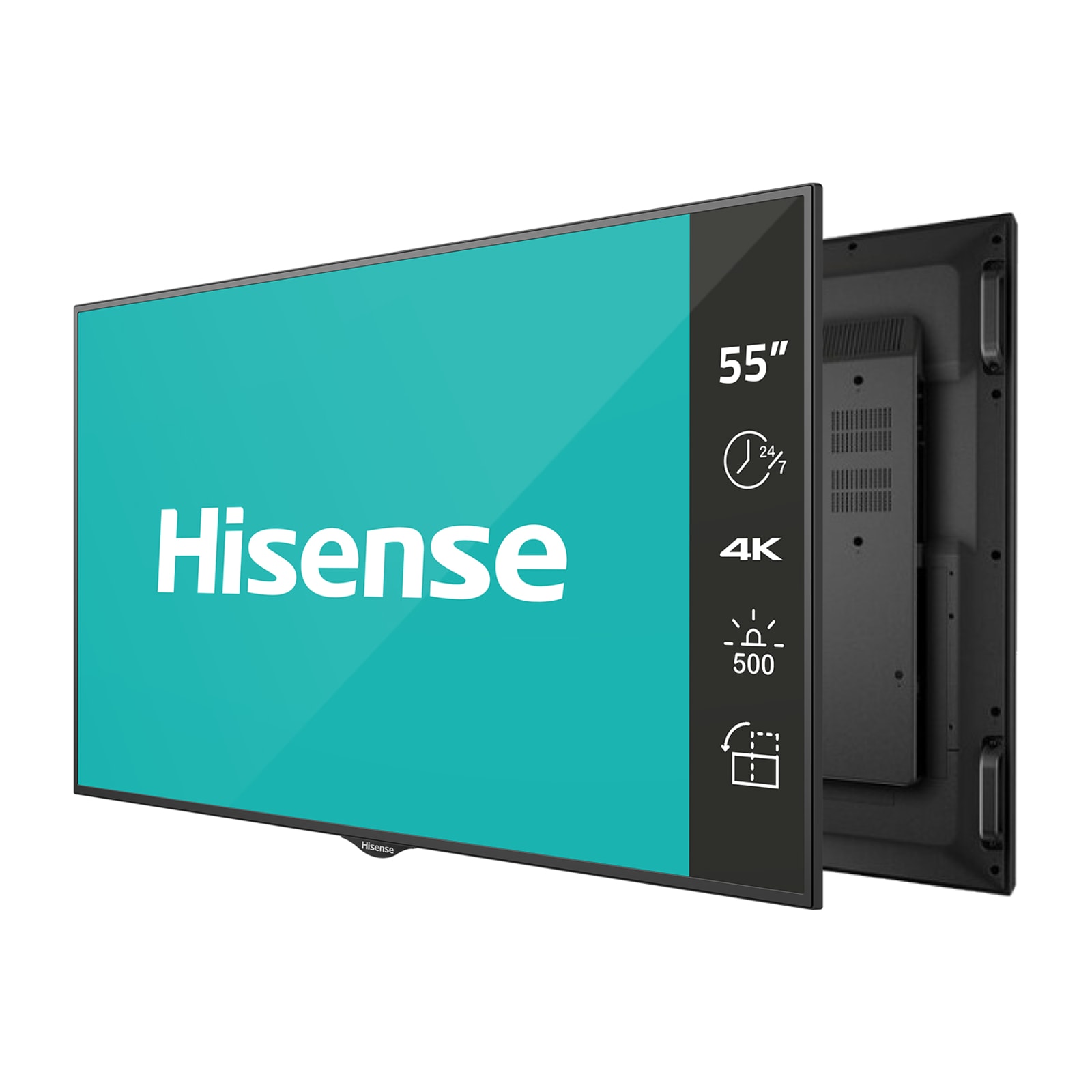 55” 4K UHD Digital Signage Display - 24/7 Operation